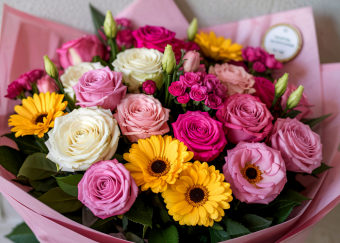 Birthday Flowers Melbourne CBD - Tribal Rose