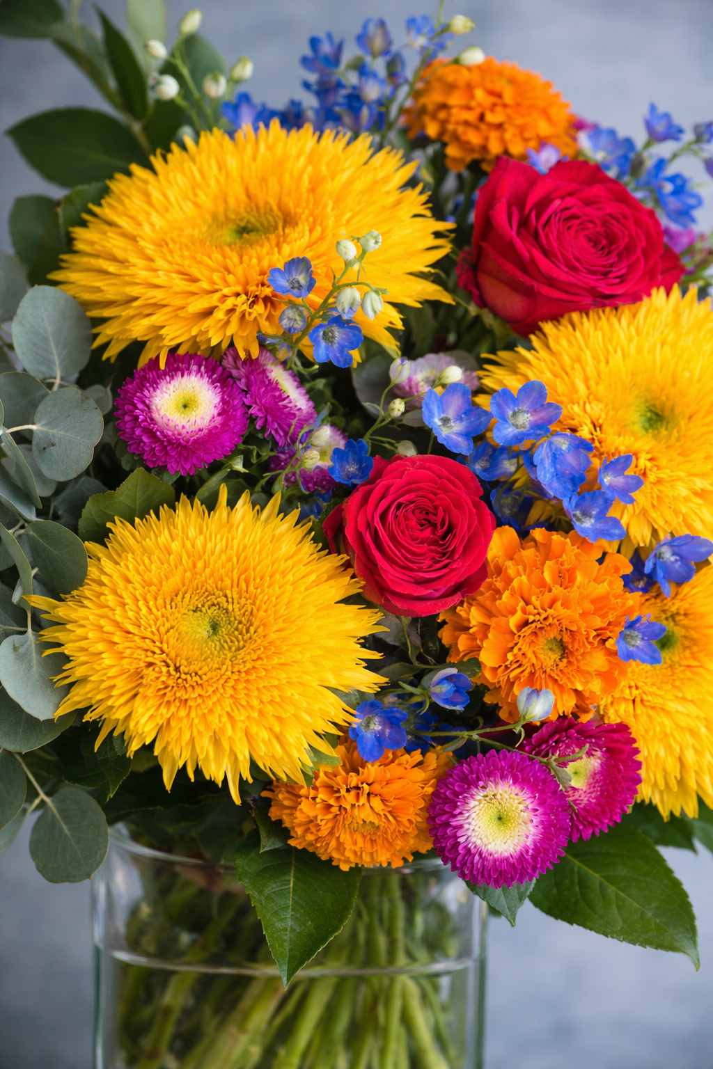 Bright & Bold in A Vase