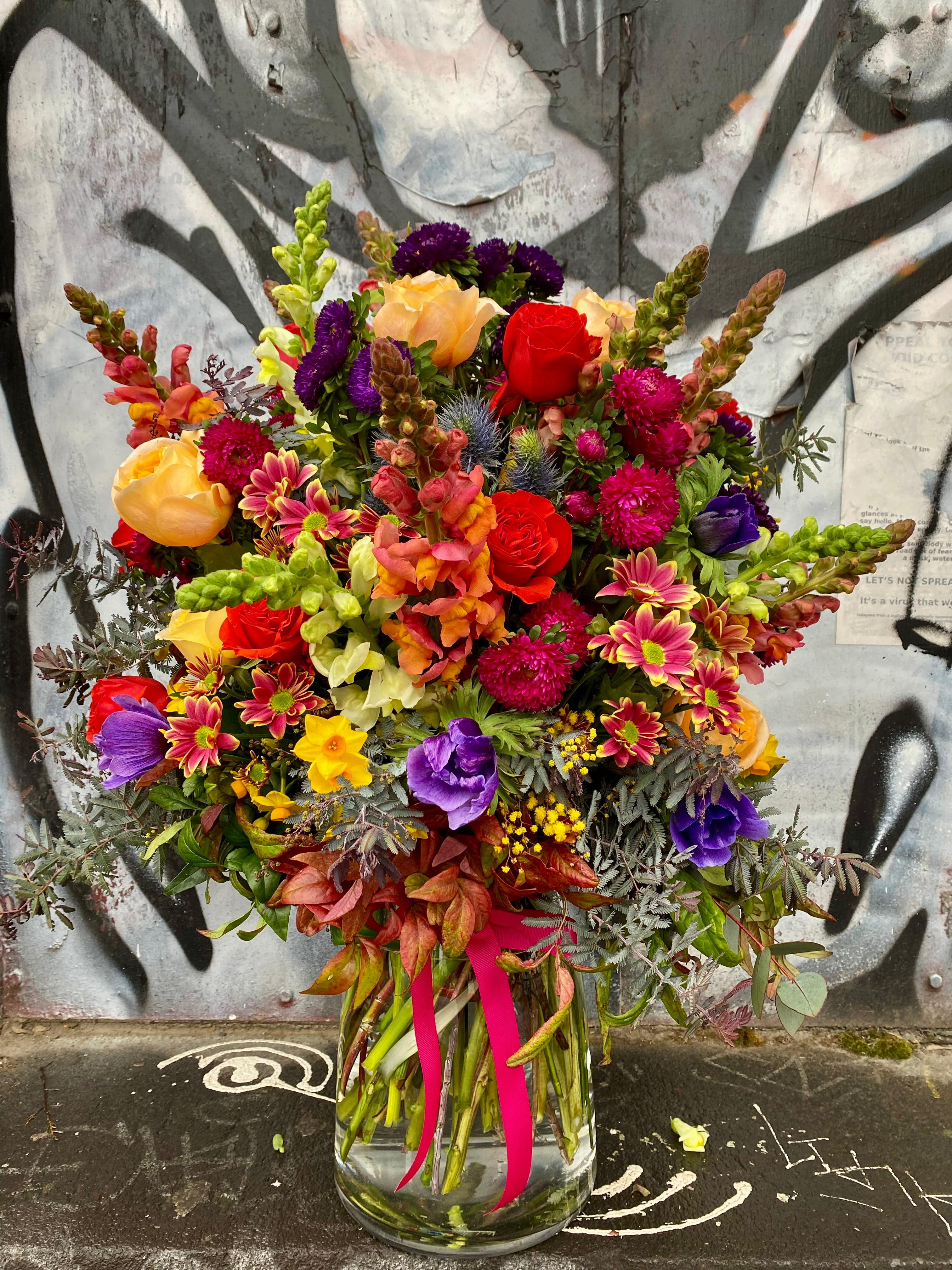 Bright & Bold in A Vase