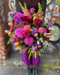 Magenta & Velvet Vibrant Bouquet