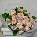 Roses gift wrapped